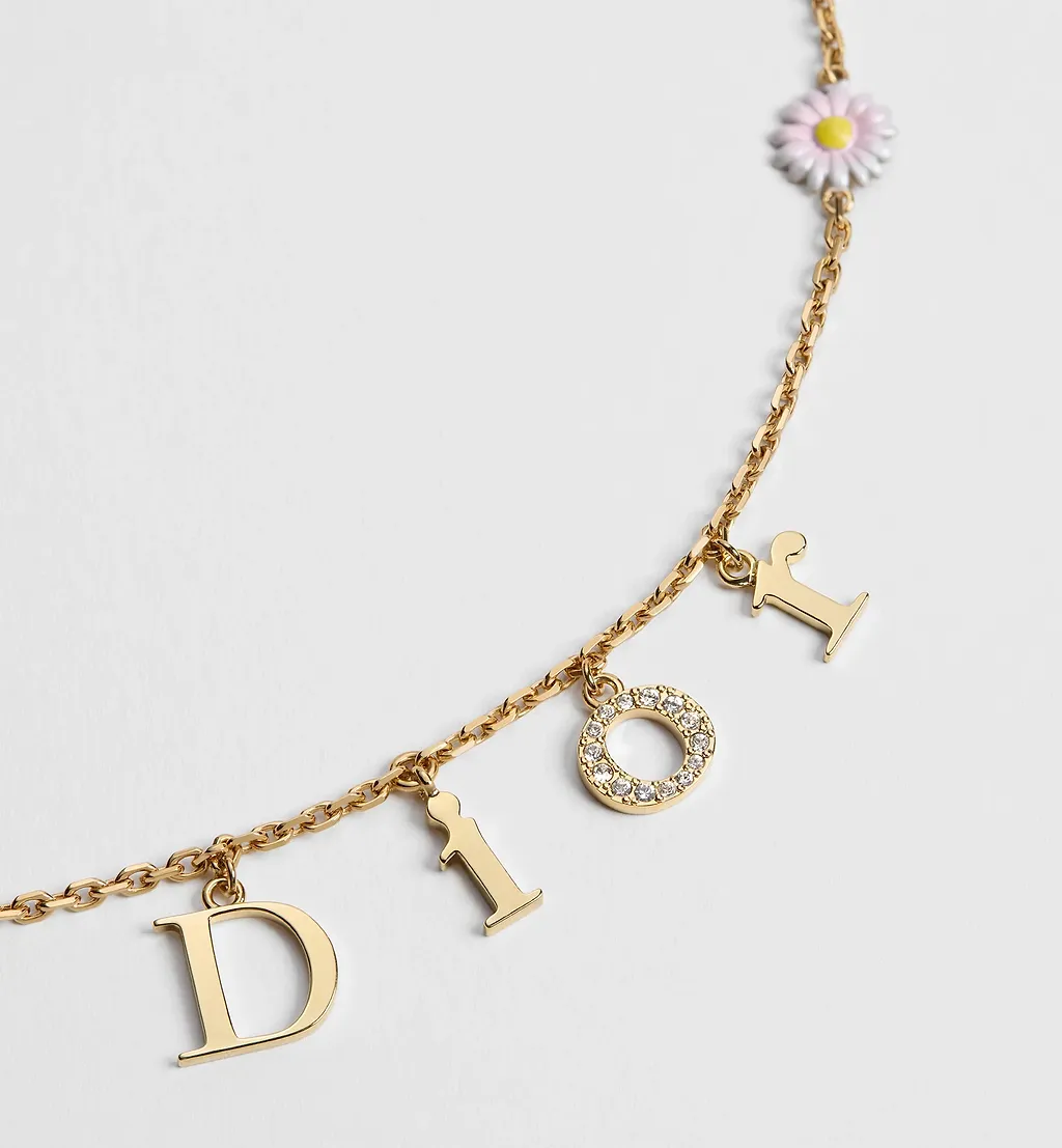 Dior Mini Daisy Necklace