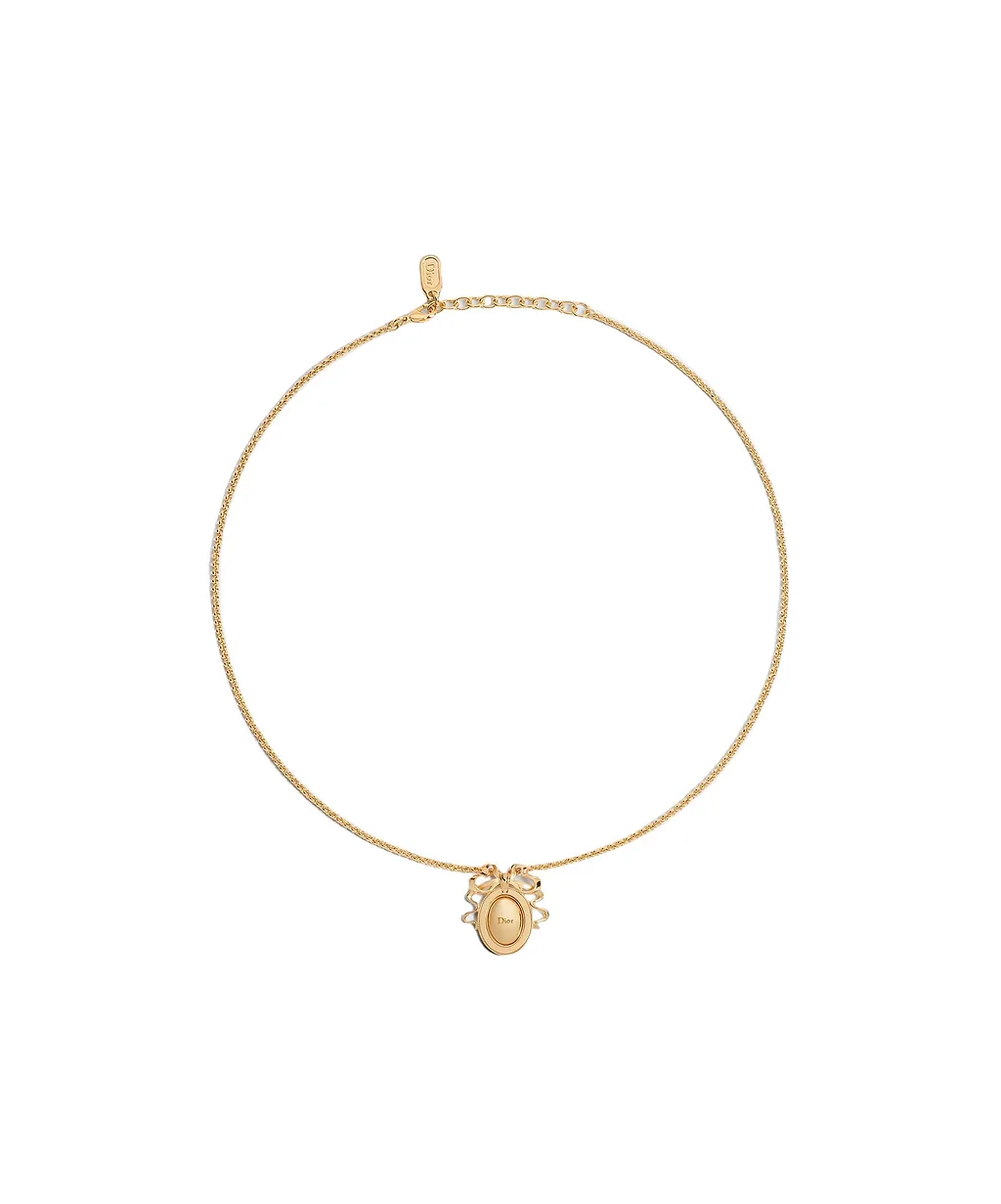 Dior Oval Pendant Necklace
