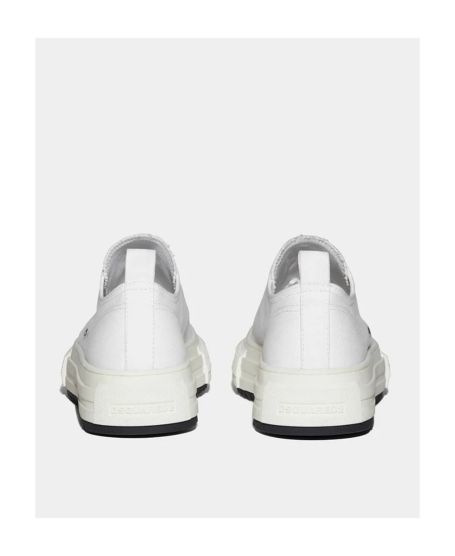 Dsquared2 Round Toe Lace-Up Sneakers