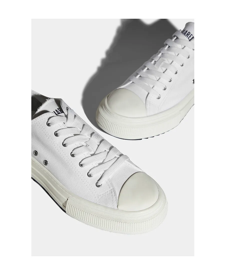 Dsquared2 Round Toe Lace-Up Sneakers