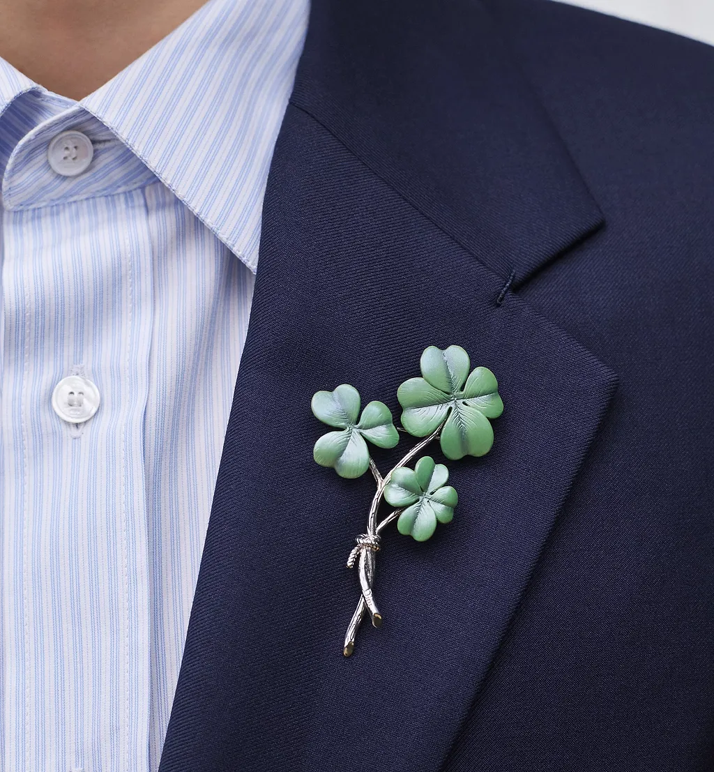 Dior TrÈFle Brooch