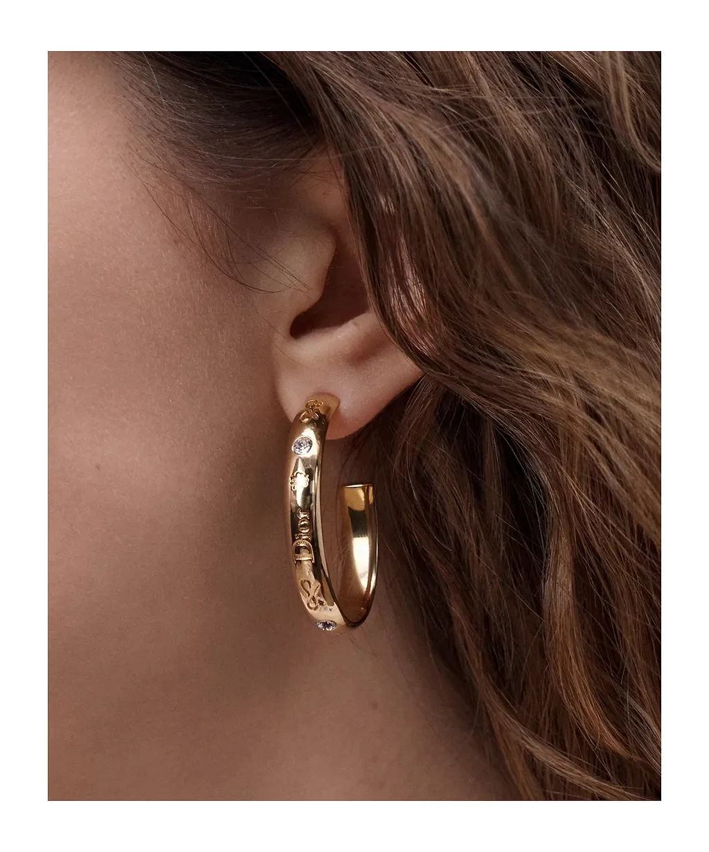 Dior TrÉSor Hoop Earrings