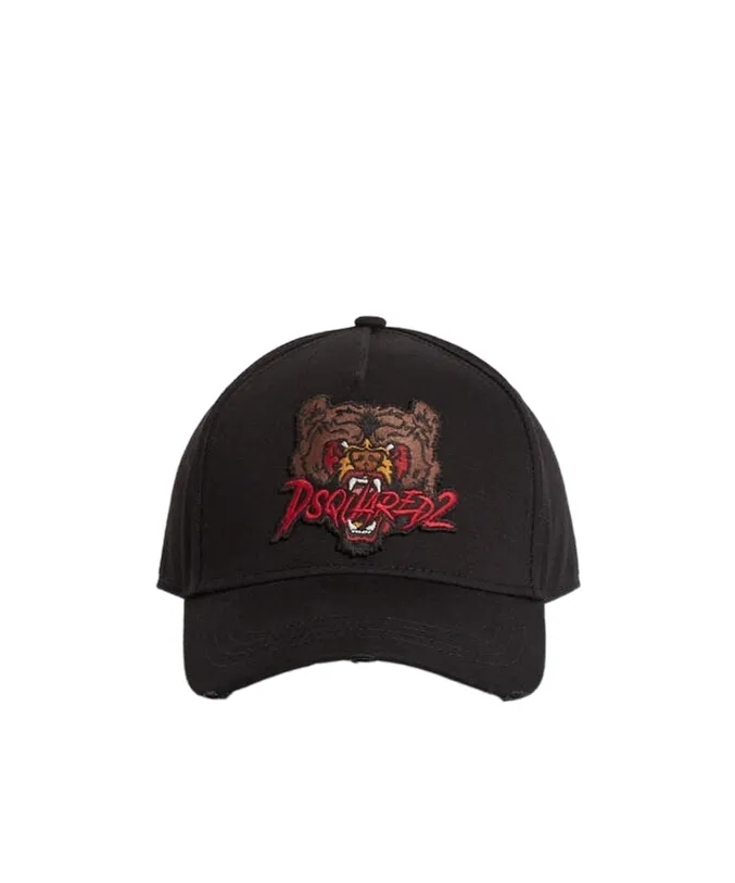 Dsquared2 Tiger Logo Baseball Cap