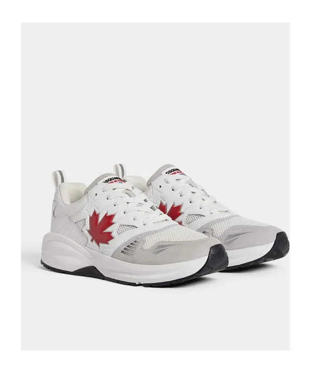 Dsquared2 X Dash Logo Emboosed Lace-Up Sneakers