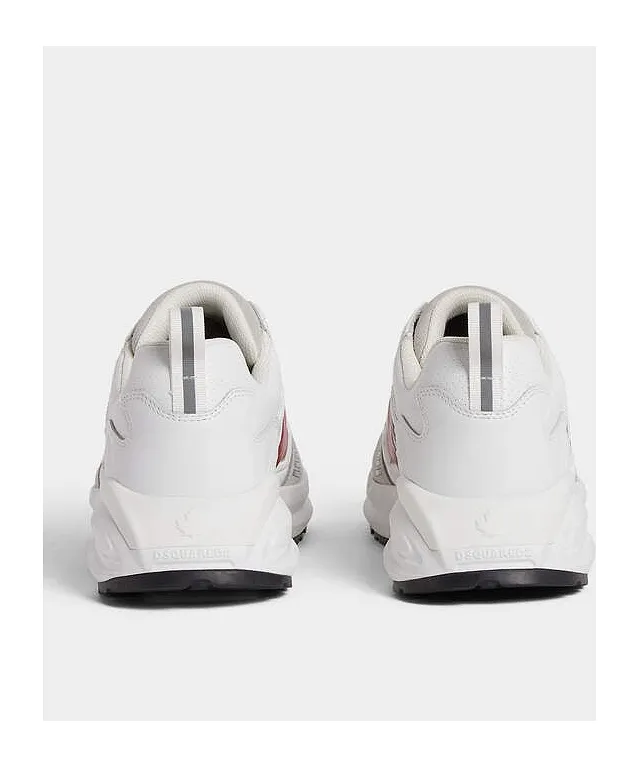 Dsquared2 X Dash Logo Emboosed Lace-Up Sneakers