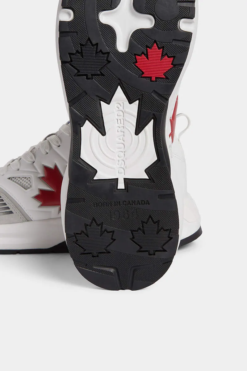 Dsquared2 X Dash Logo Emboosed Lace-Up Sneakers