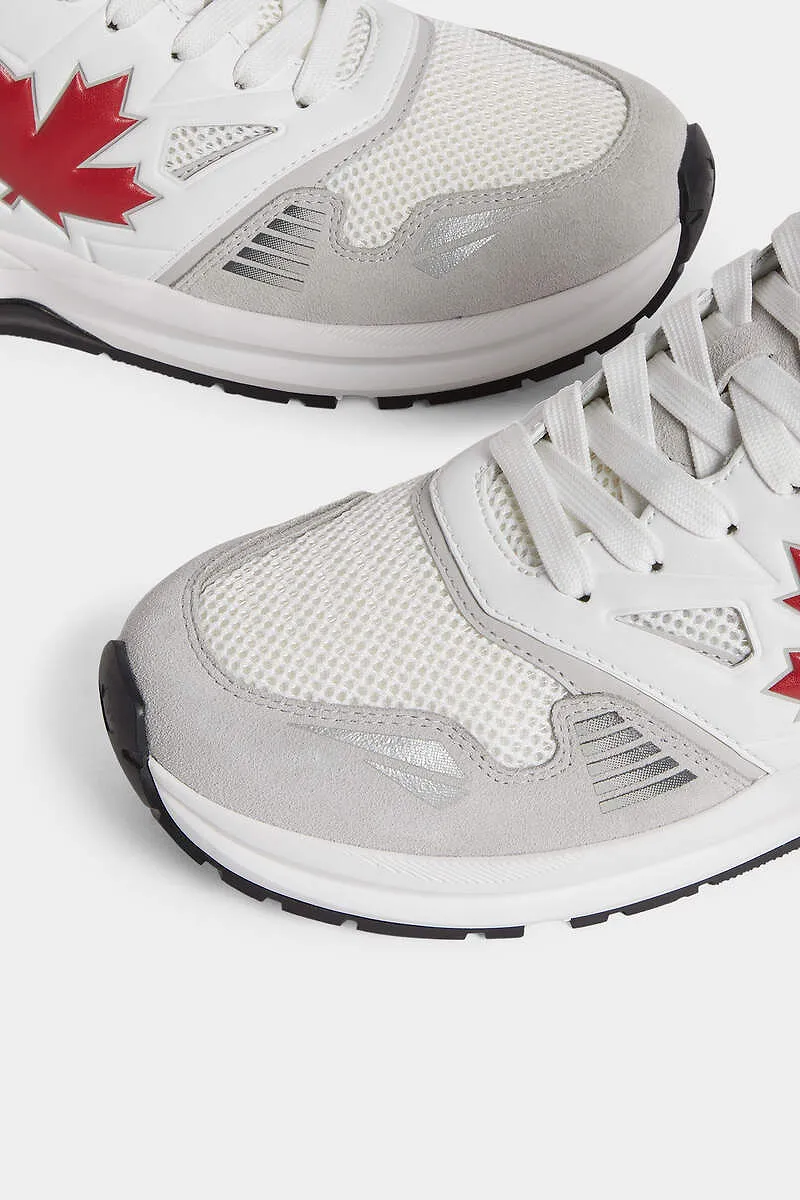 Dsquared2 X Dash Logo Emboosed Lace-Up Sneakers
