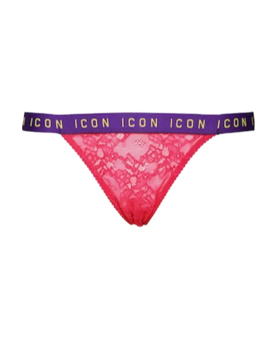 Logo Lace Thongs