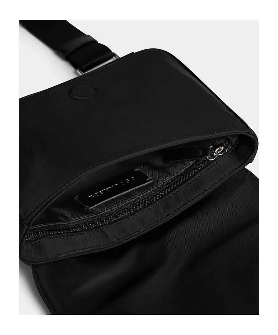 Logo-Print Messenger Bag