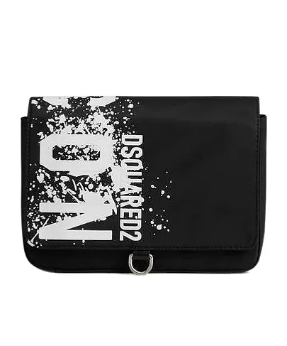 Logo-Print Messenger Bag
