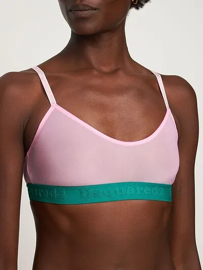 Logo Tulle Bra Underwear