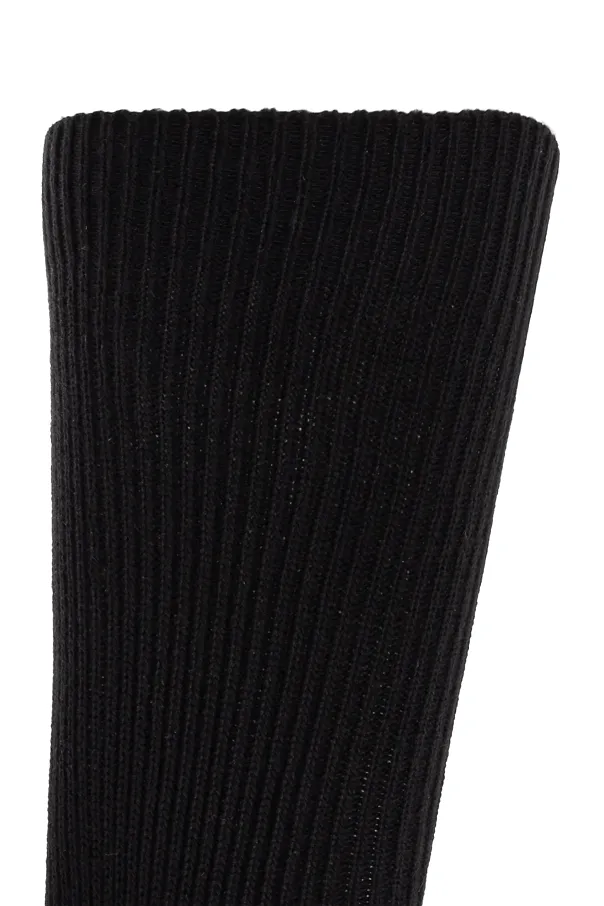 Ribbed Knit Socks