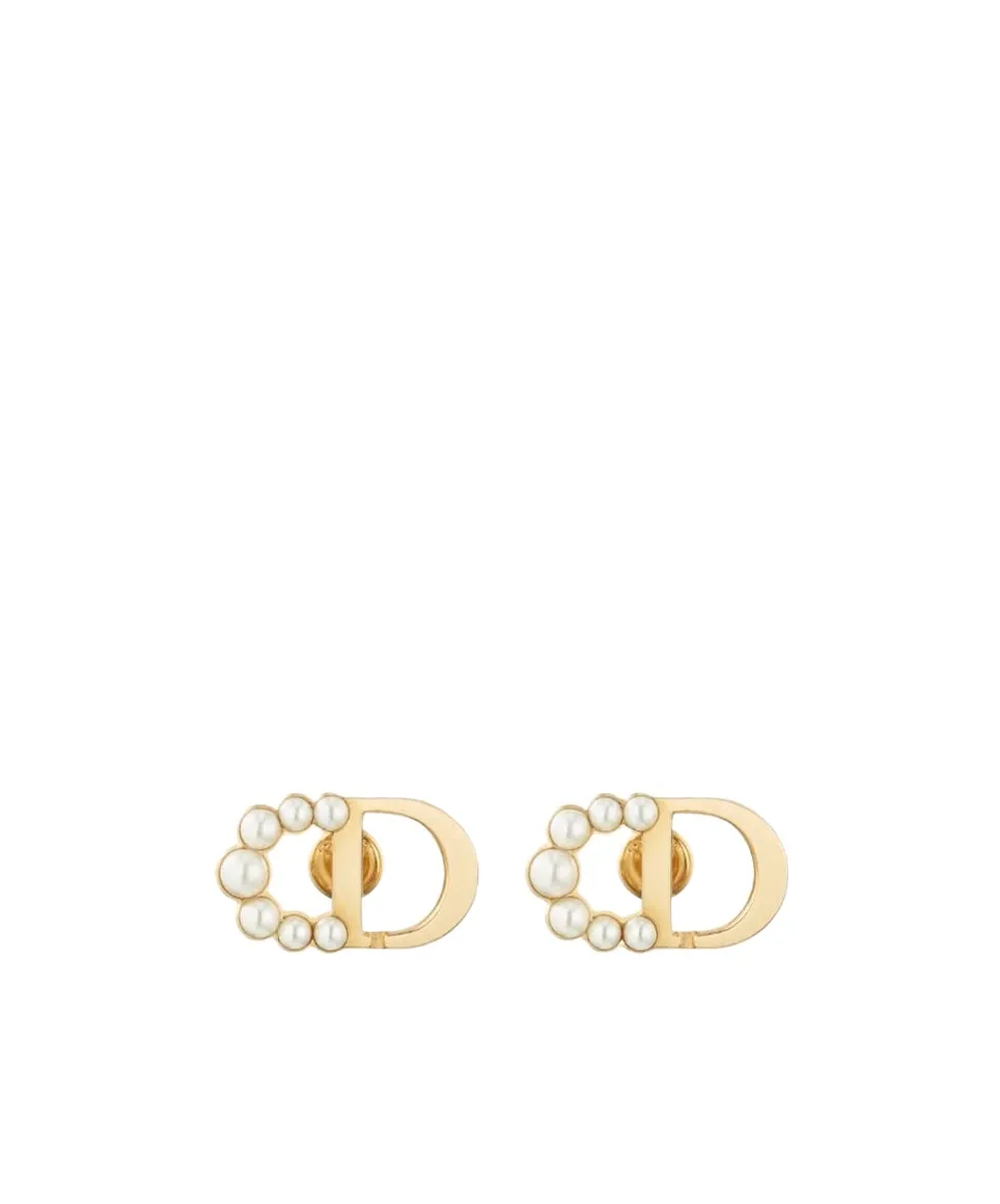 Cd Inlaid Earrings