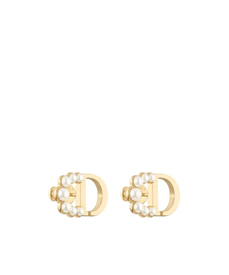Cd Inlaid Earrings