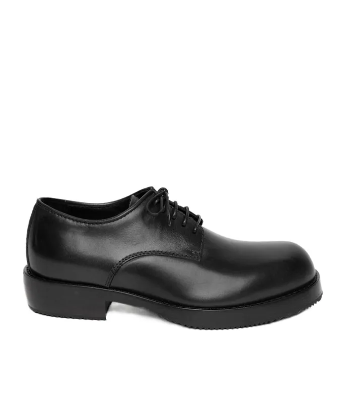 Dries Van Noten Round Toe Lace-Up Derby Shoes