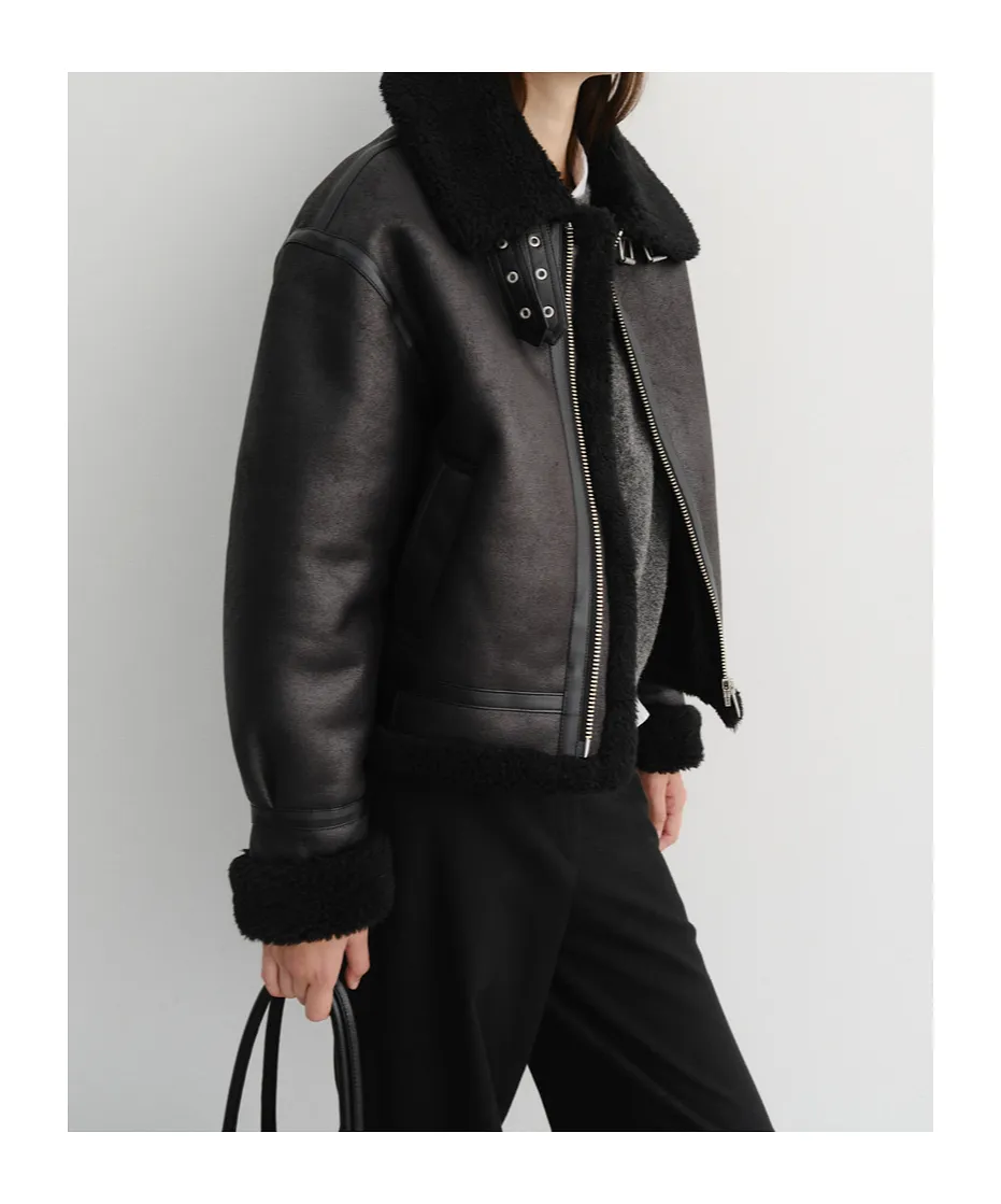 Dunst Faux Fur Trimmed Jacket