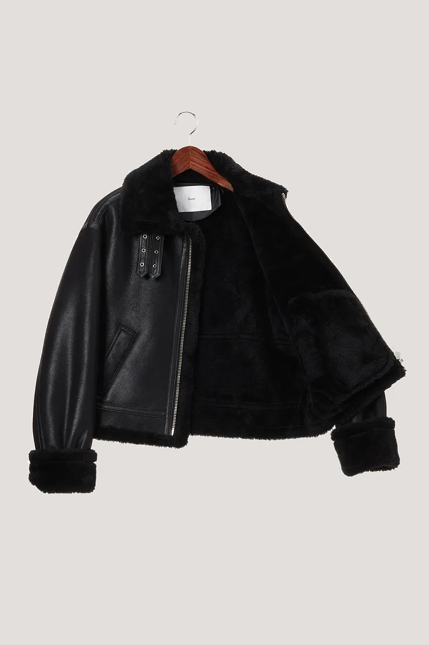 Dunst Faux Fur Trimmed Jacket