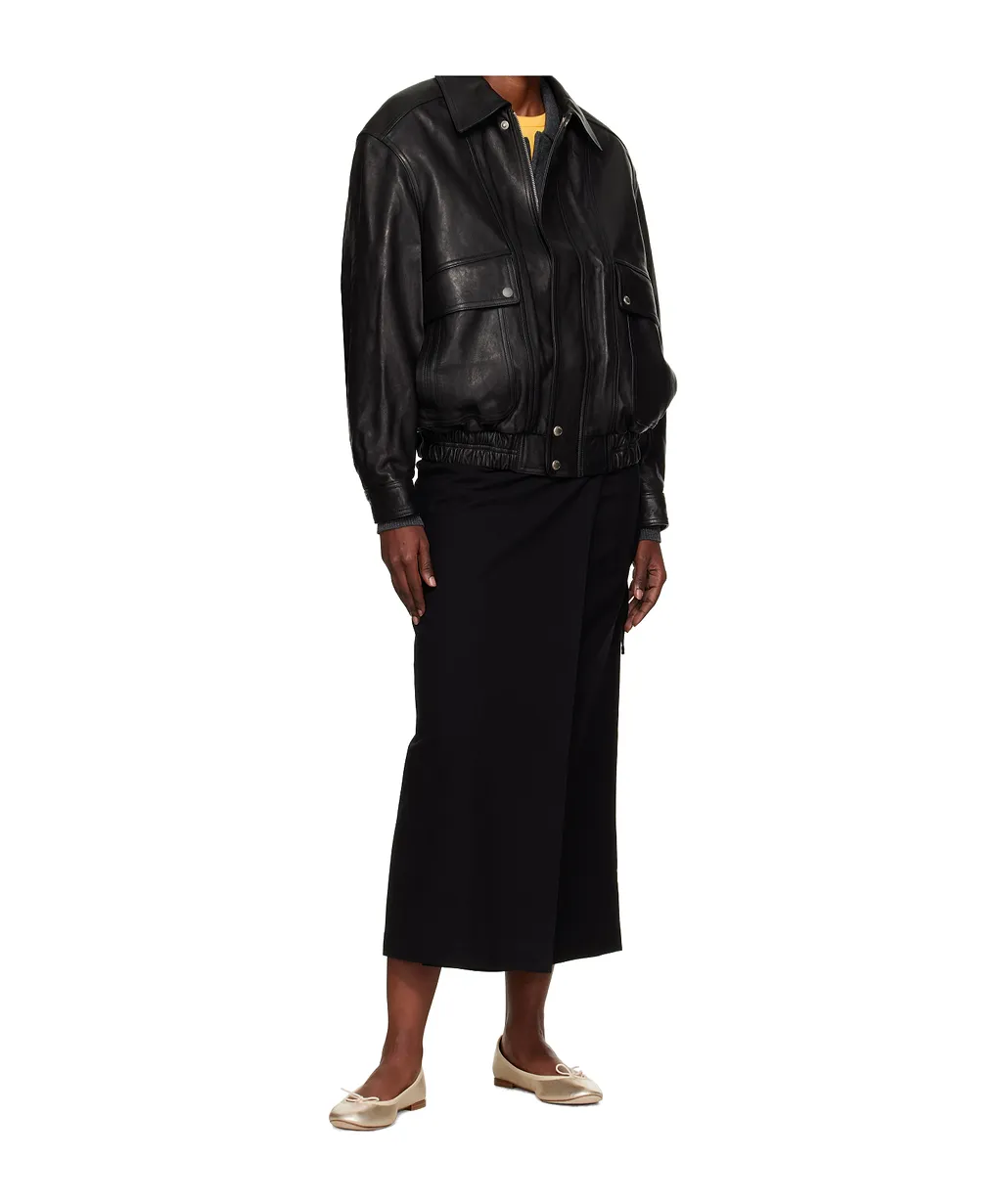 Dunst Distressed Leather Jacket