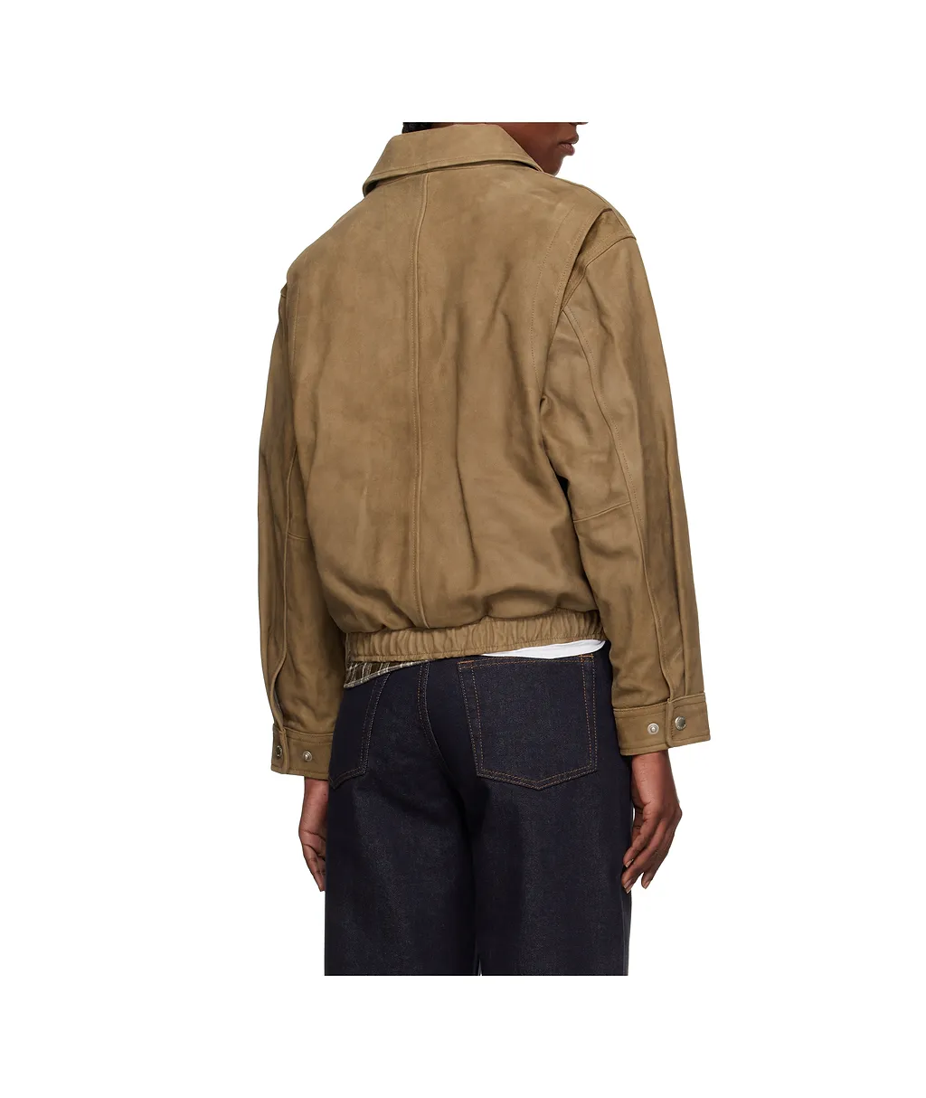 Dunst Distressed Suede Jacket