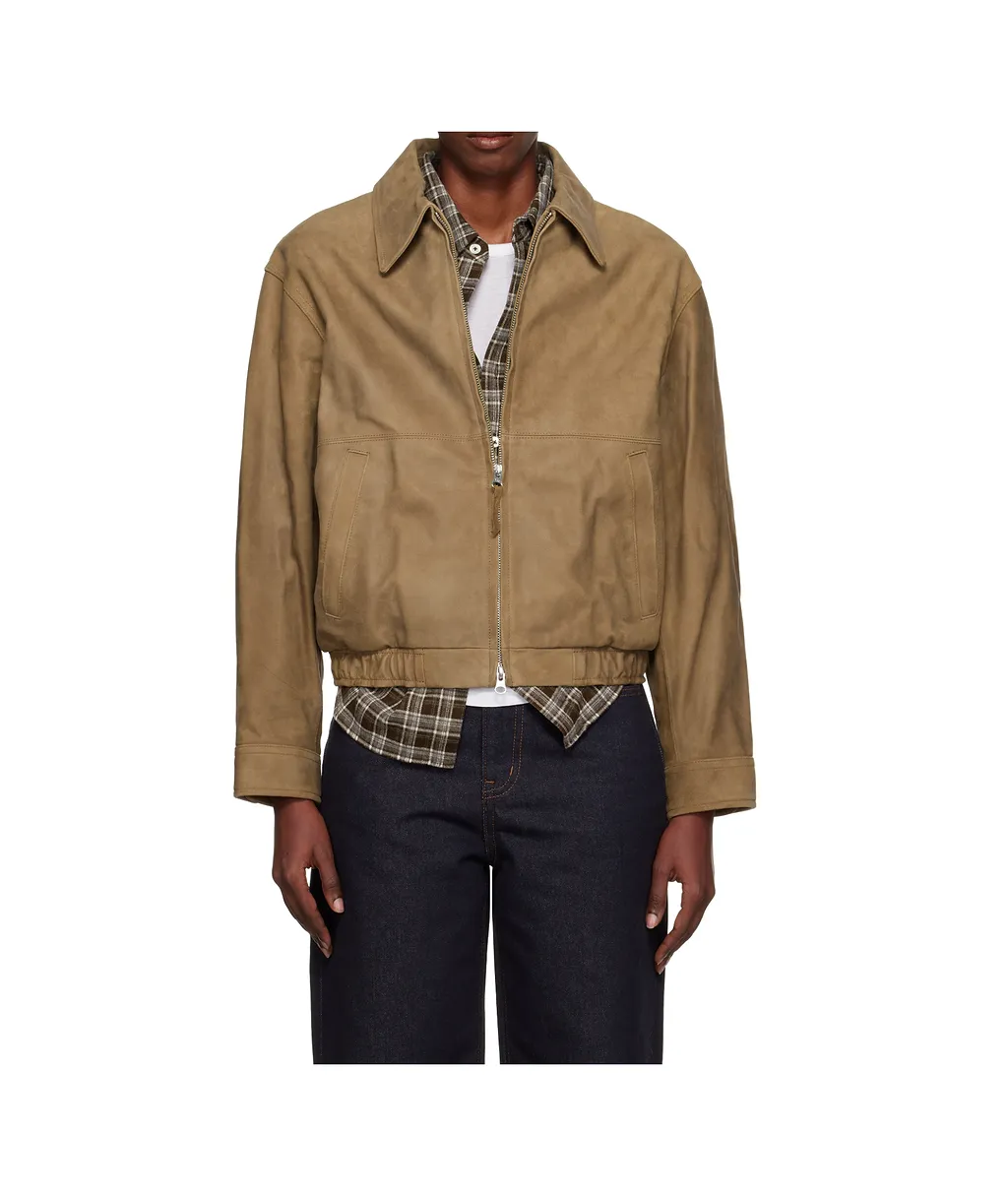 Dunst Distressed Suede Jacket