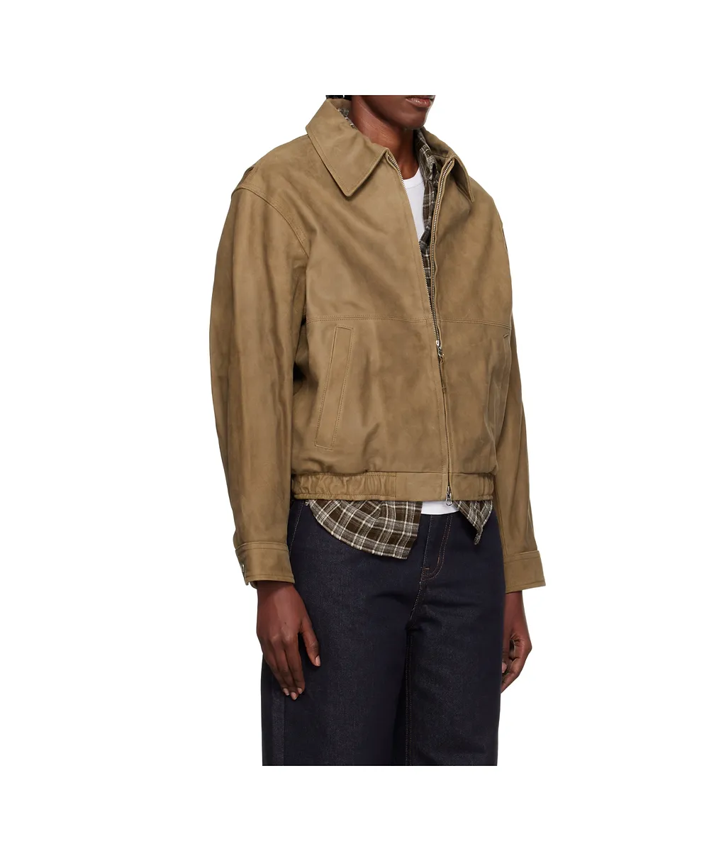 Dunst Distressed Suede Jacket
