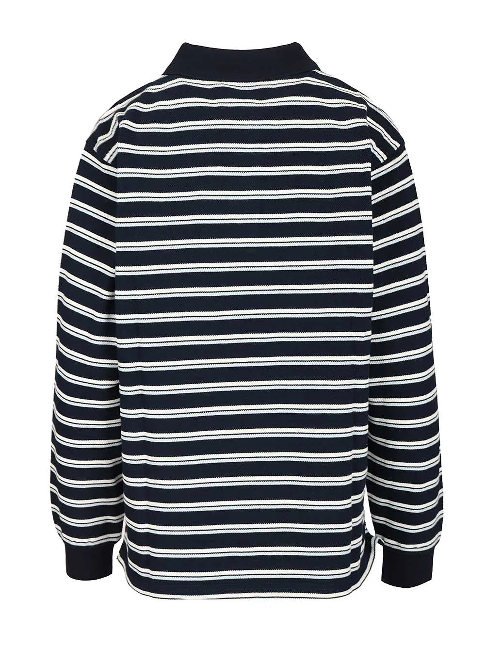 Dunst Striped Collared Polo Shirt