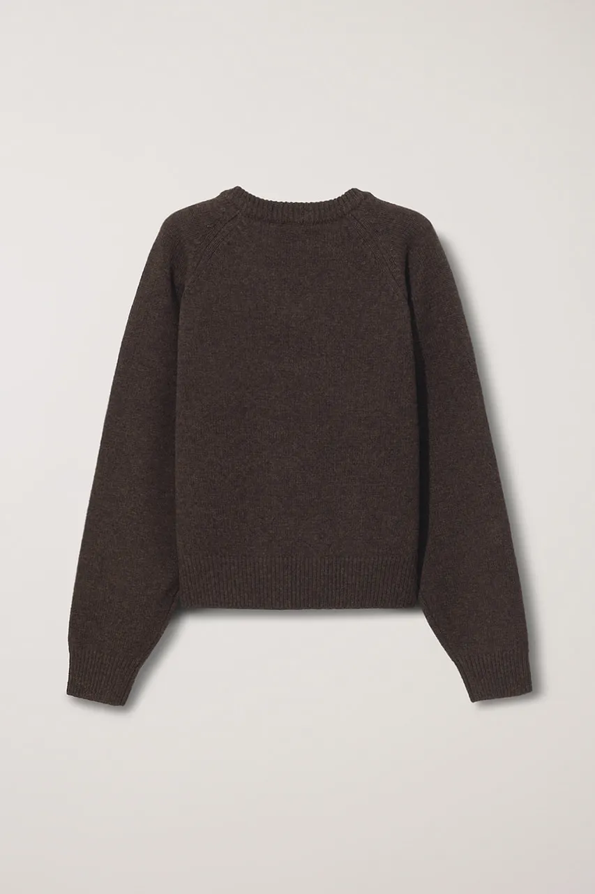 V-Neck Wool Sweater