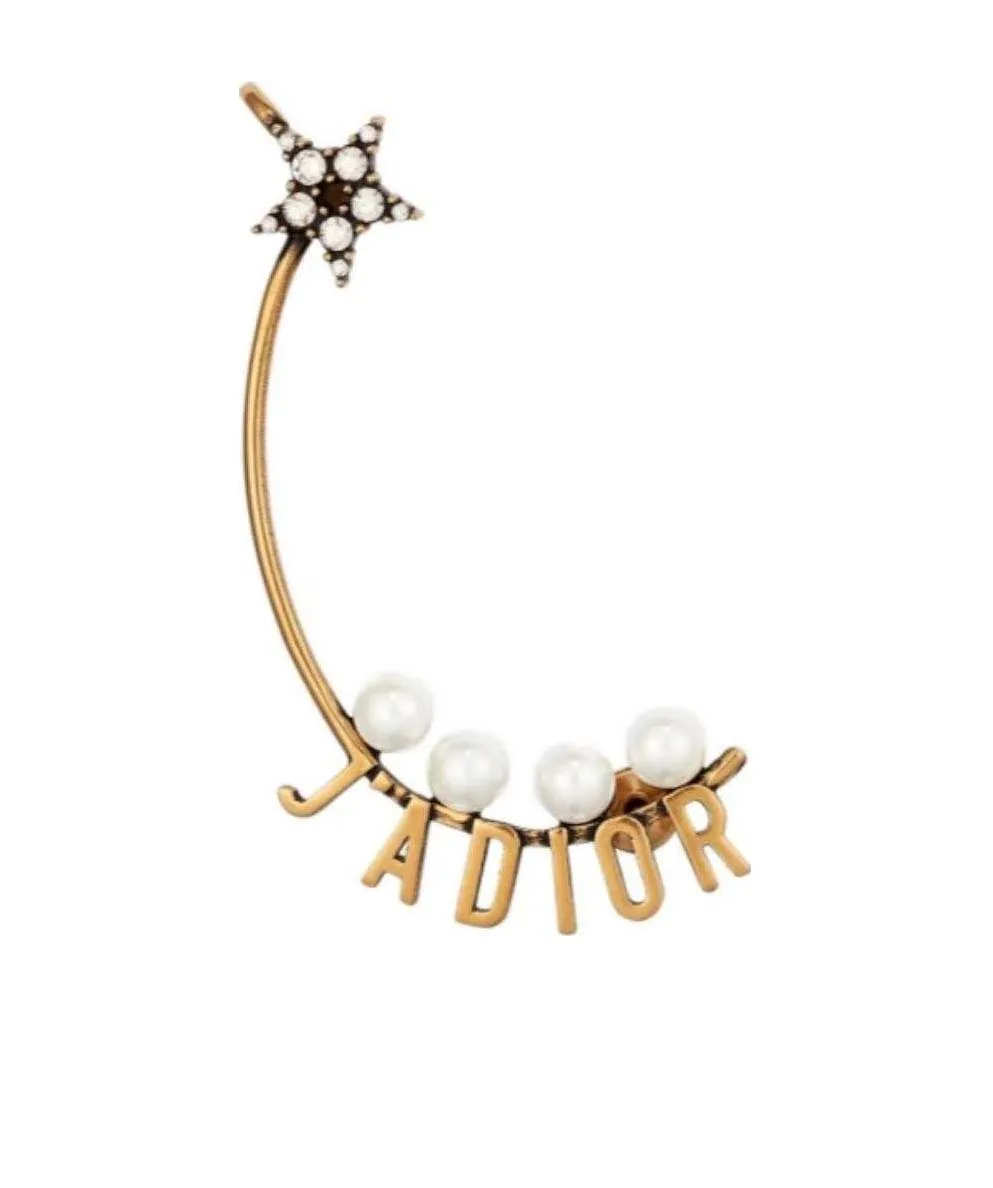 J'adior Logo Earring