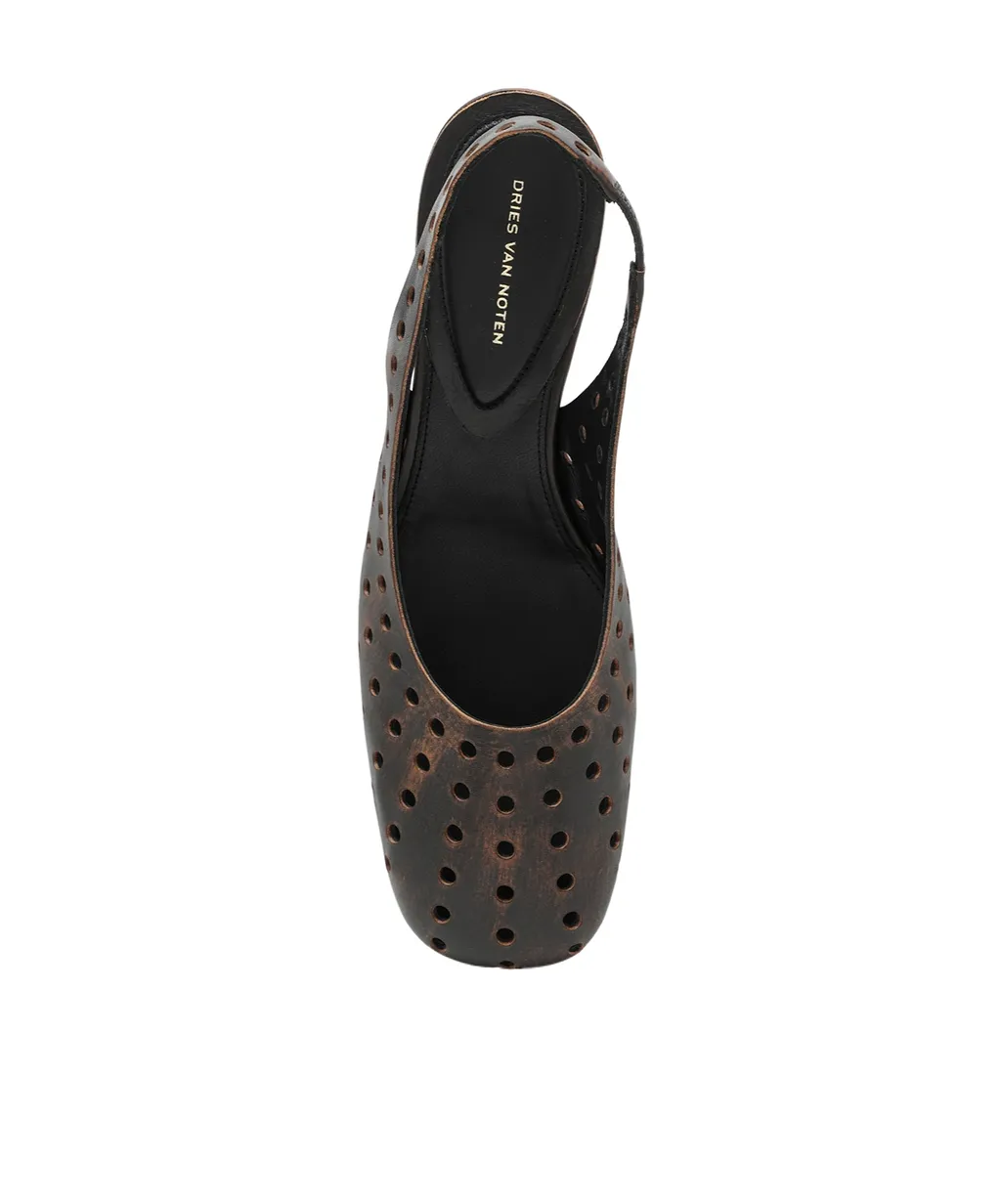 Openwork Slingback Shoes