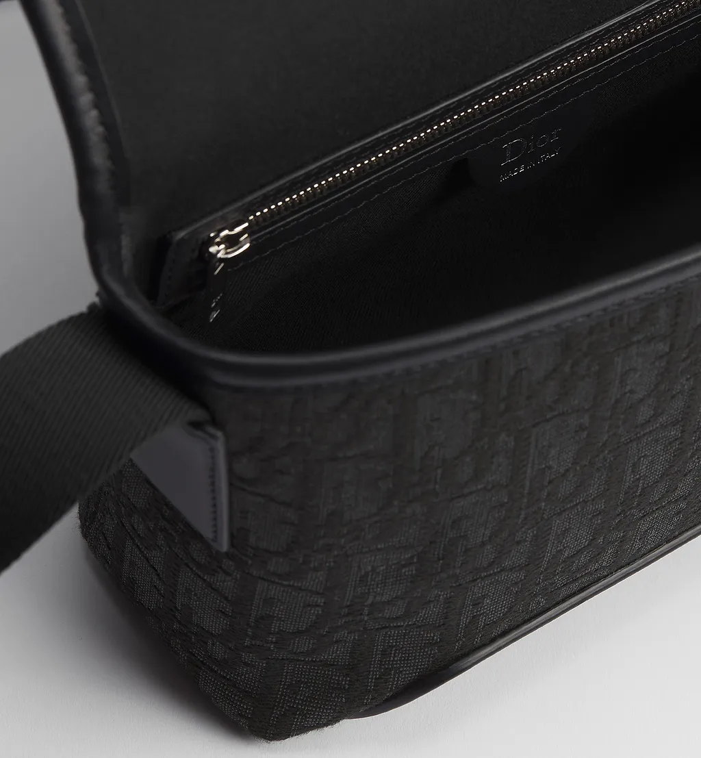 Mini Dior Jett Messenger Bag With Flap