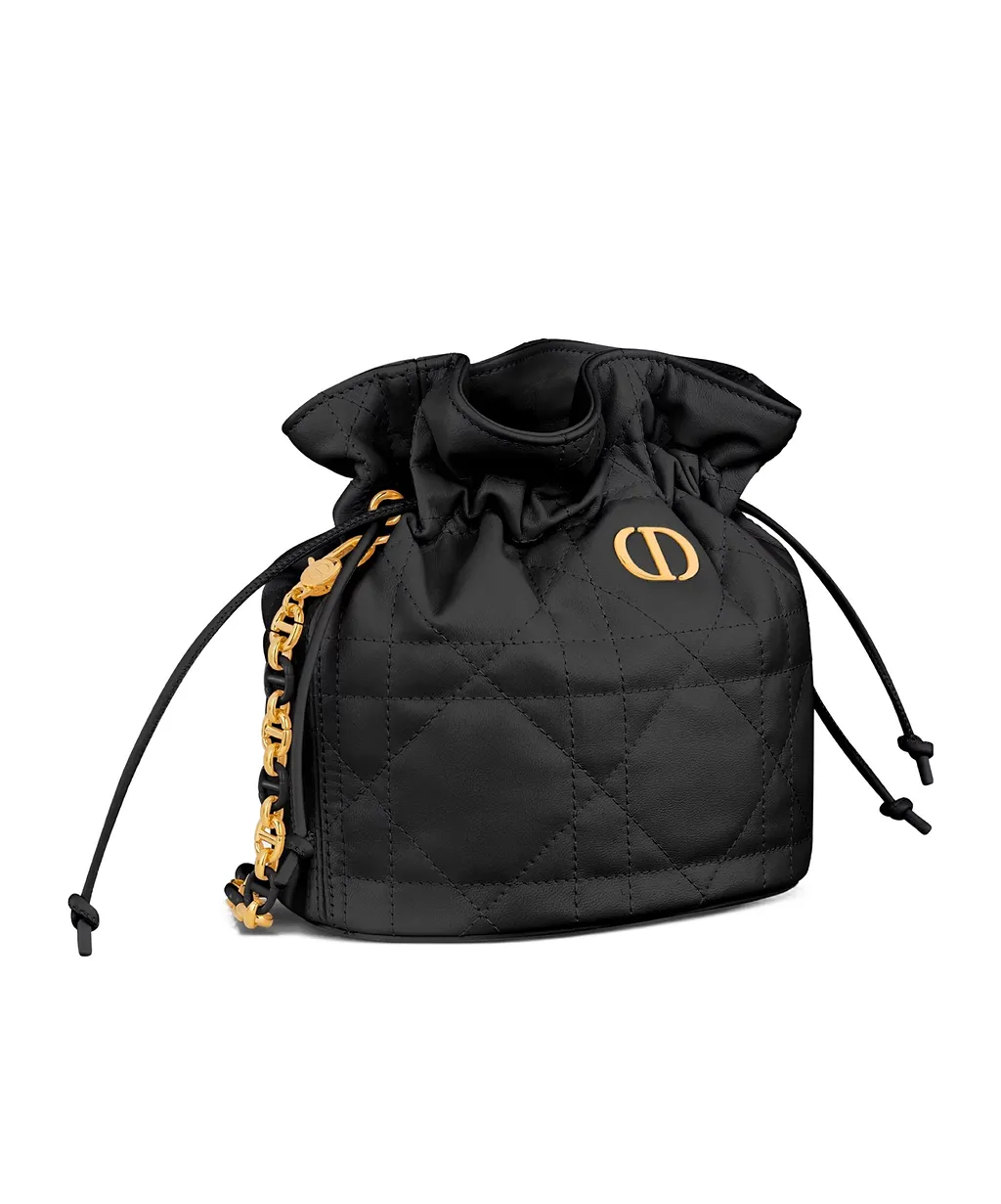 Miss Caro Mini Bucket Bag With Drawstring