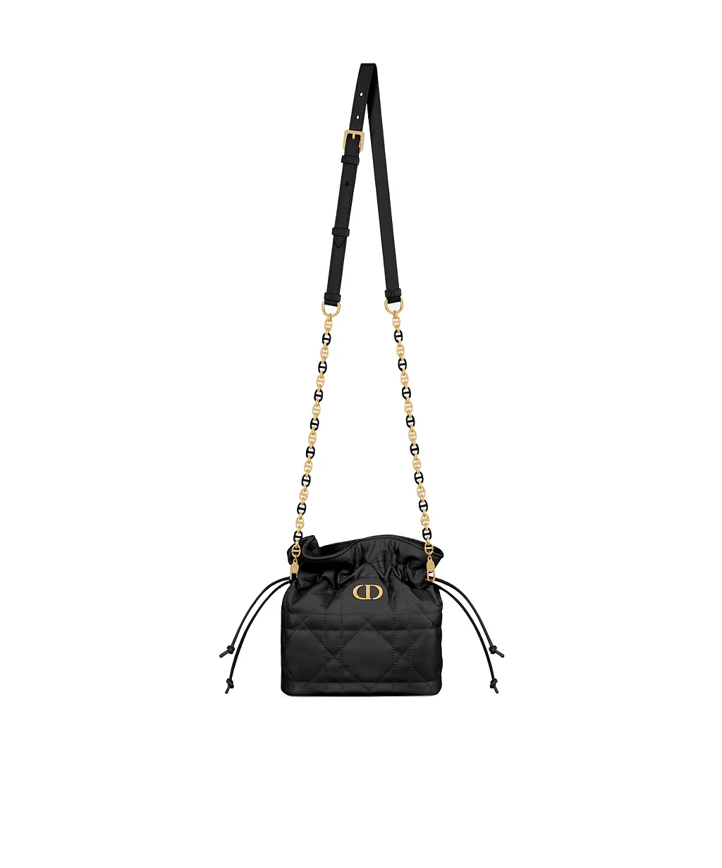 Miss Caro Mini Bucket Bag With Drawstring