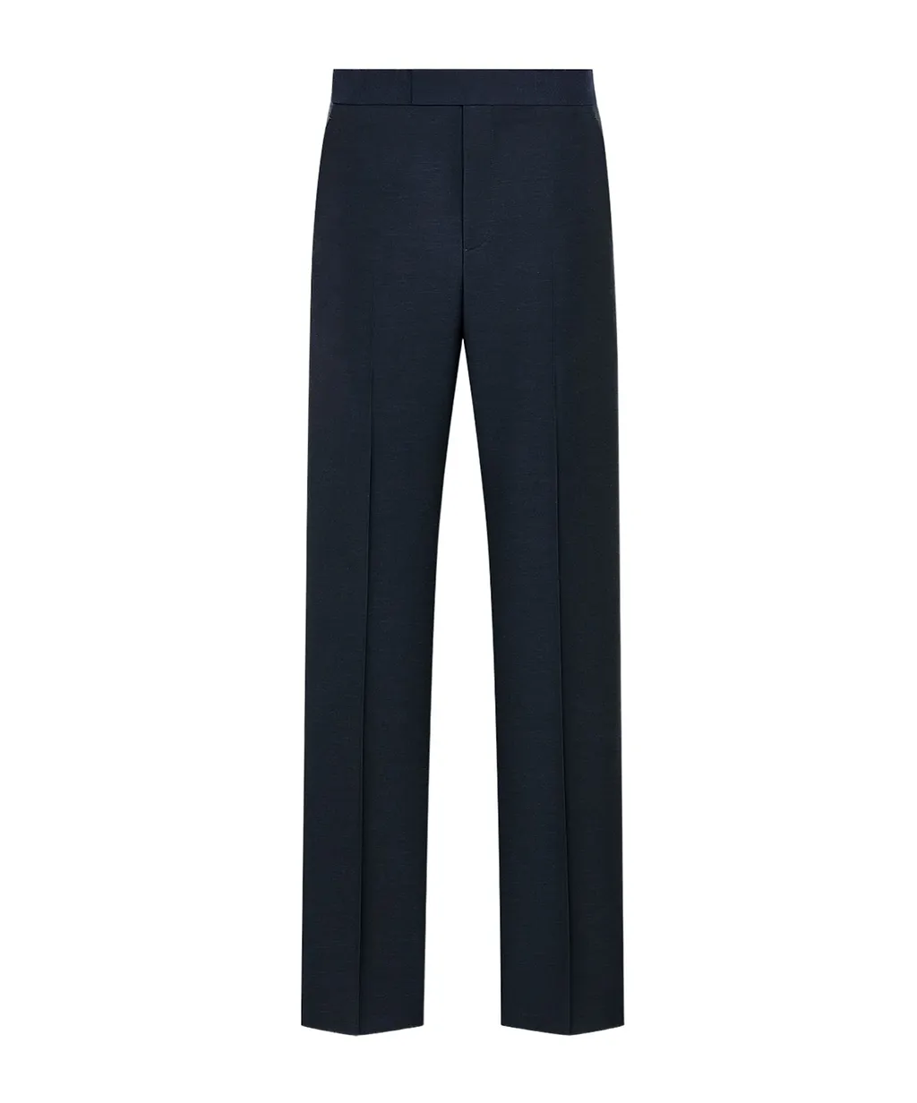 Pants With Satin Detailing