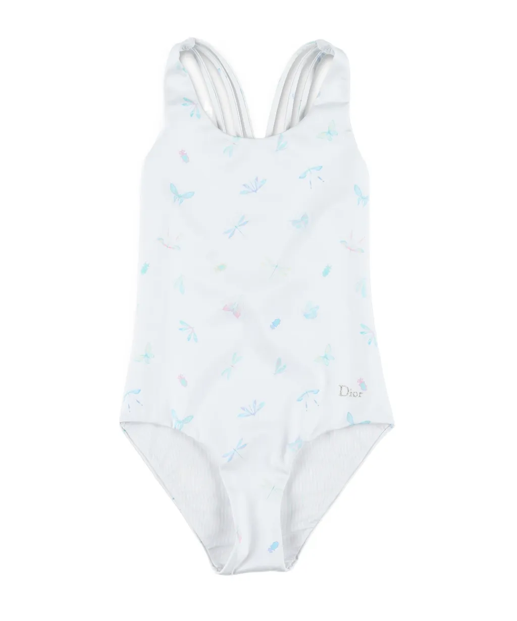 Patterned One-Piece Swimsuit