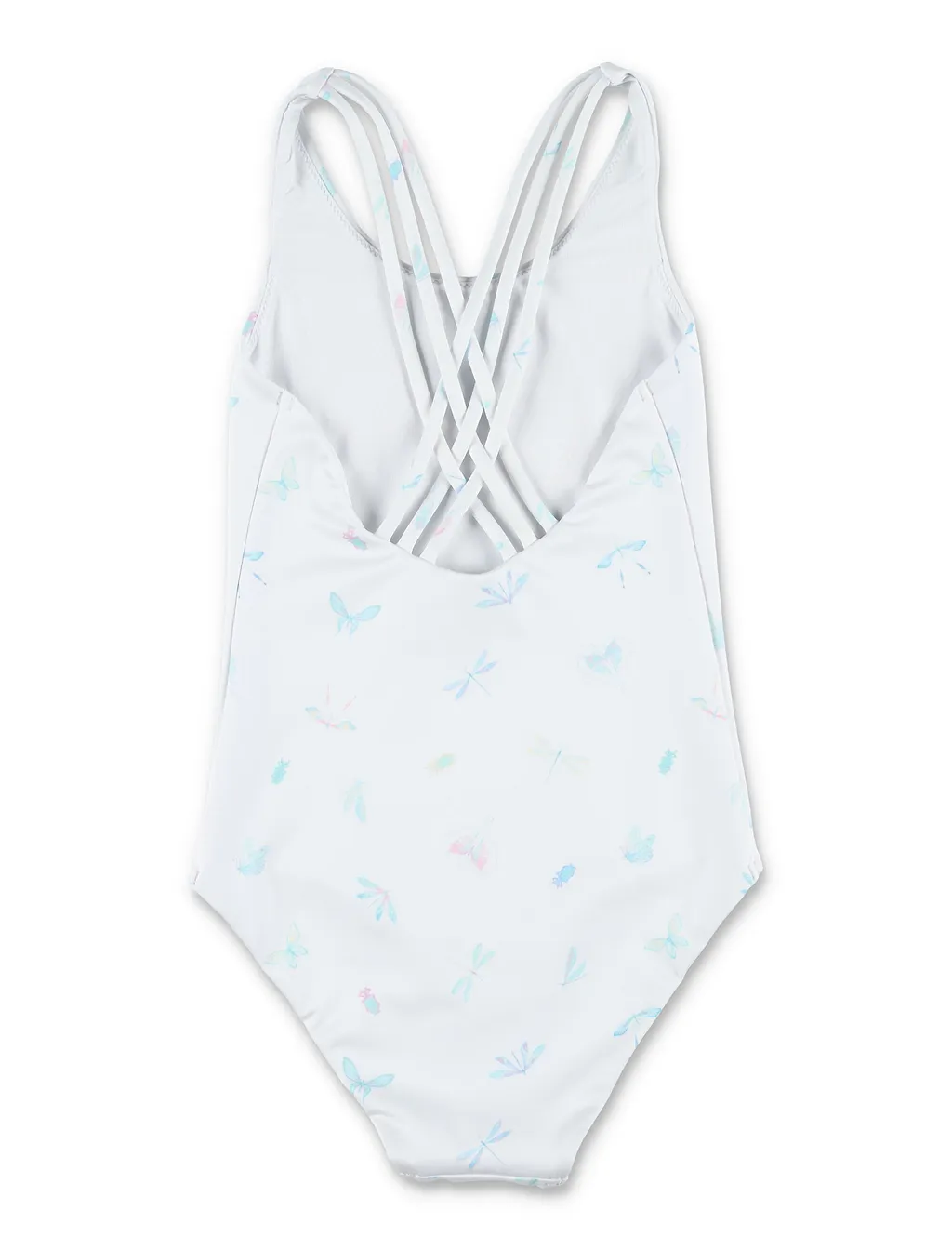 Patterned One-Piece Swimsuit