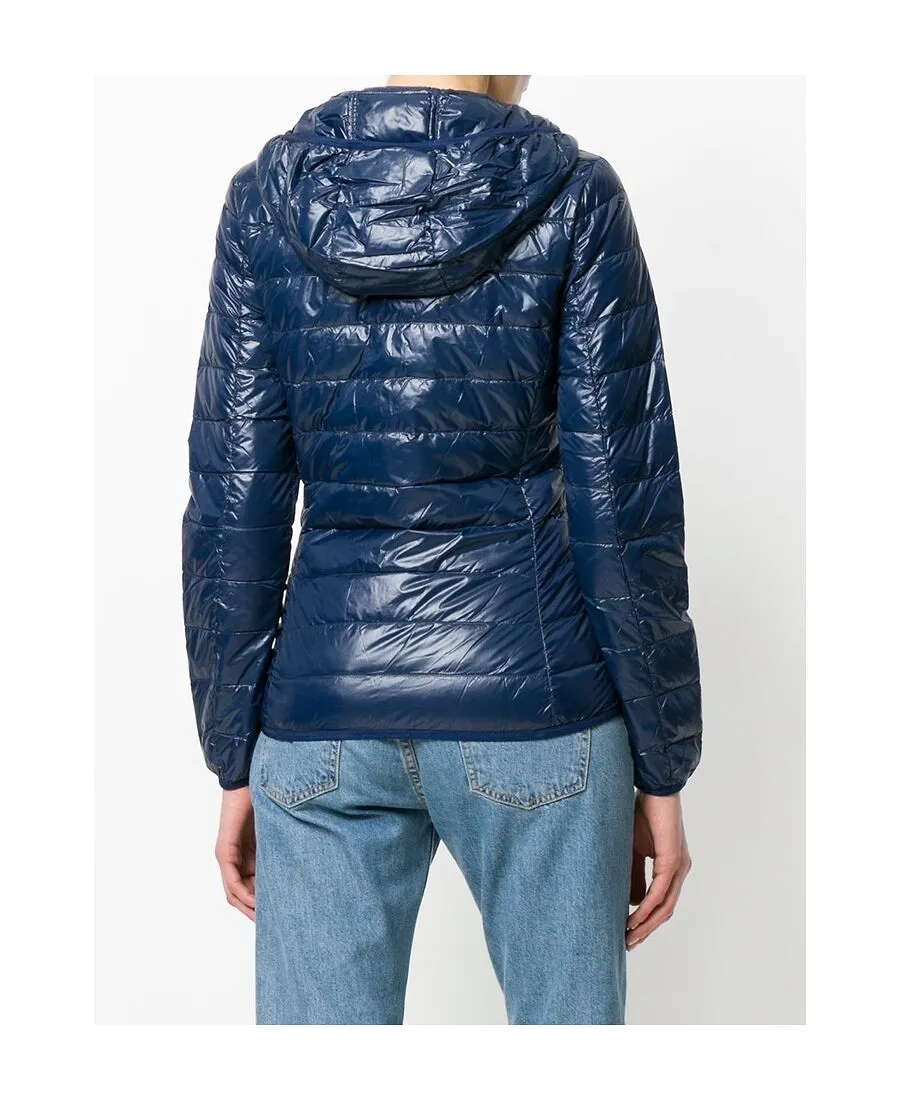 Logo Print Puffer Jacket