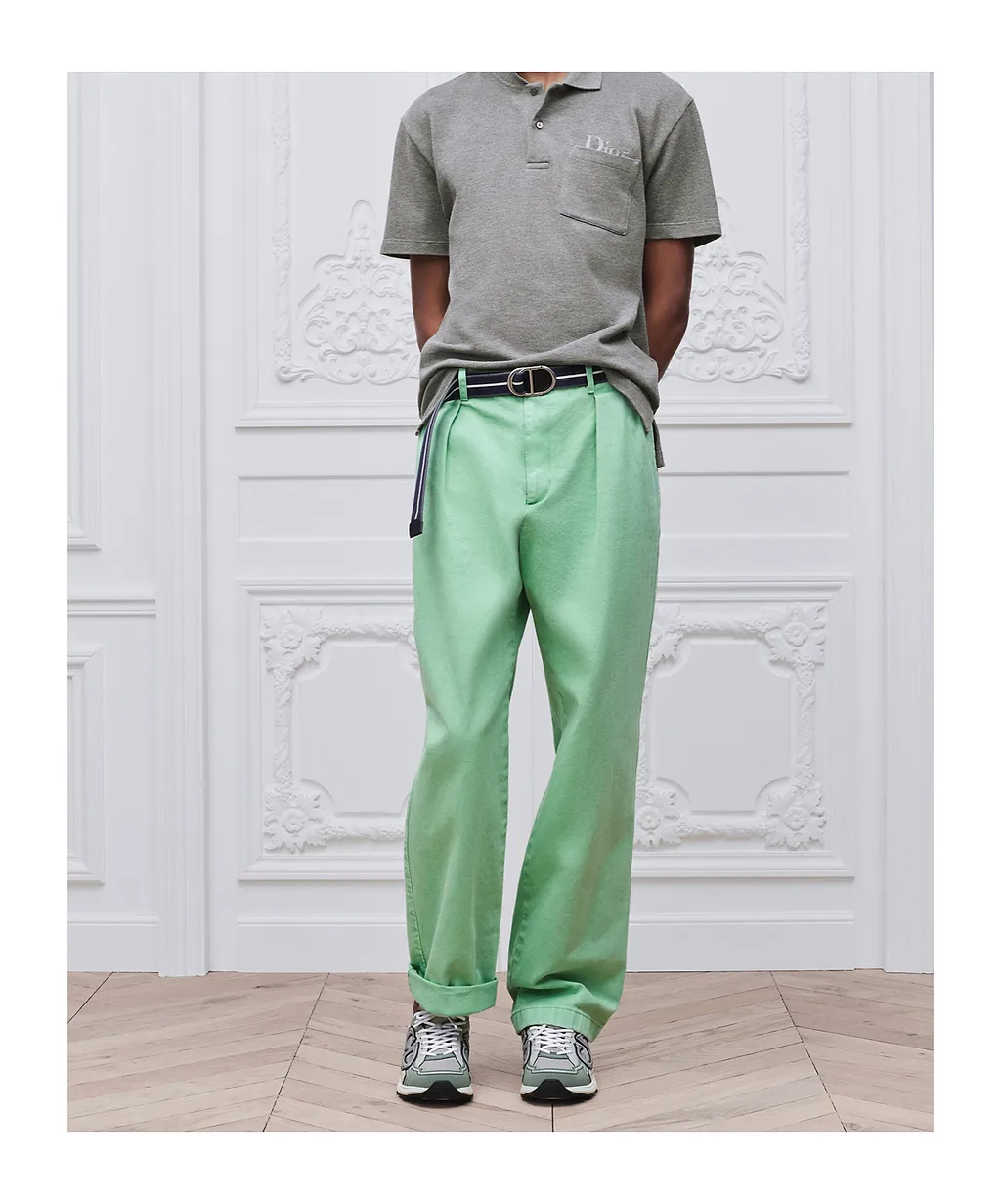 Pleated Chinos