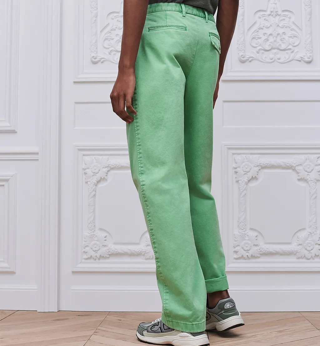 Pleated Chinos