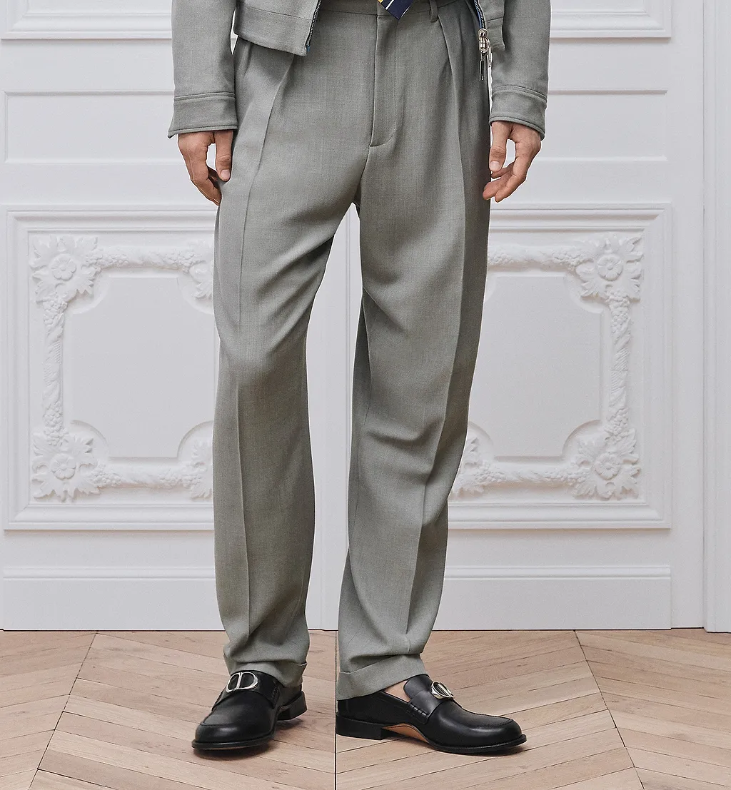 Dior Pleated Tapered Pants