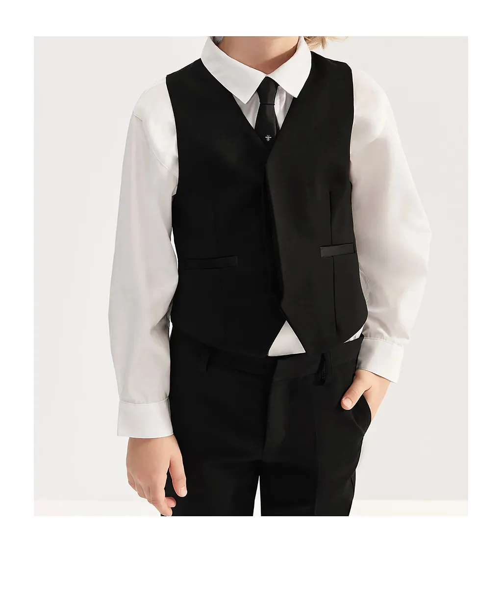 Sleeveless Suit Vest