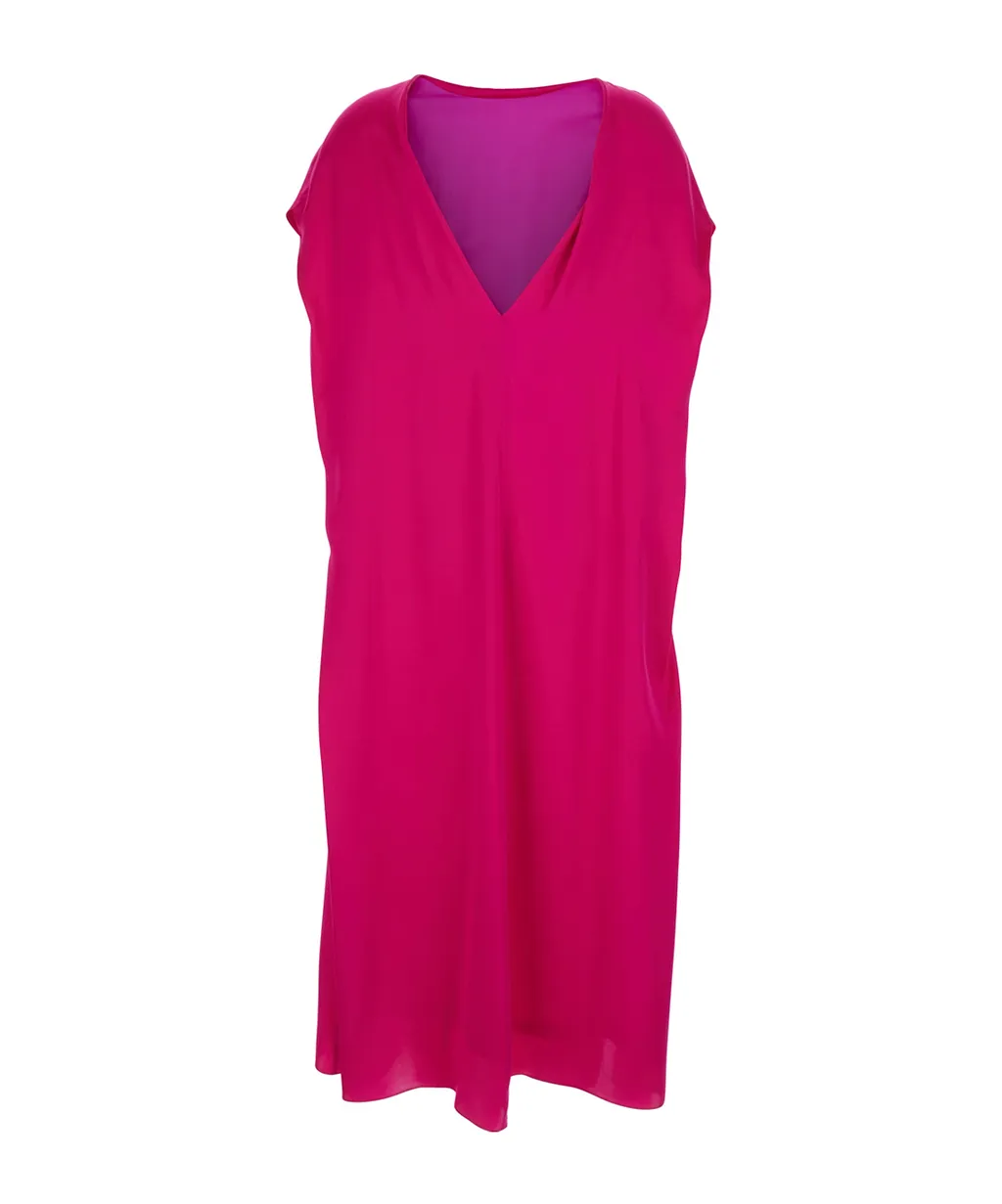 Dries Van Noten Diria V-Back Midi Dress