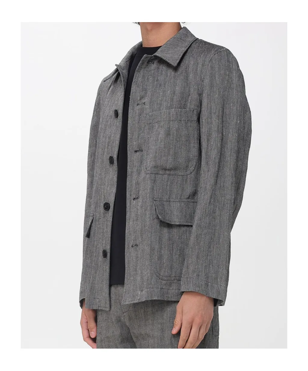Single-Breasted Casual Jacket