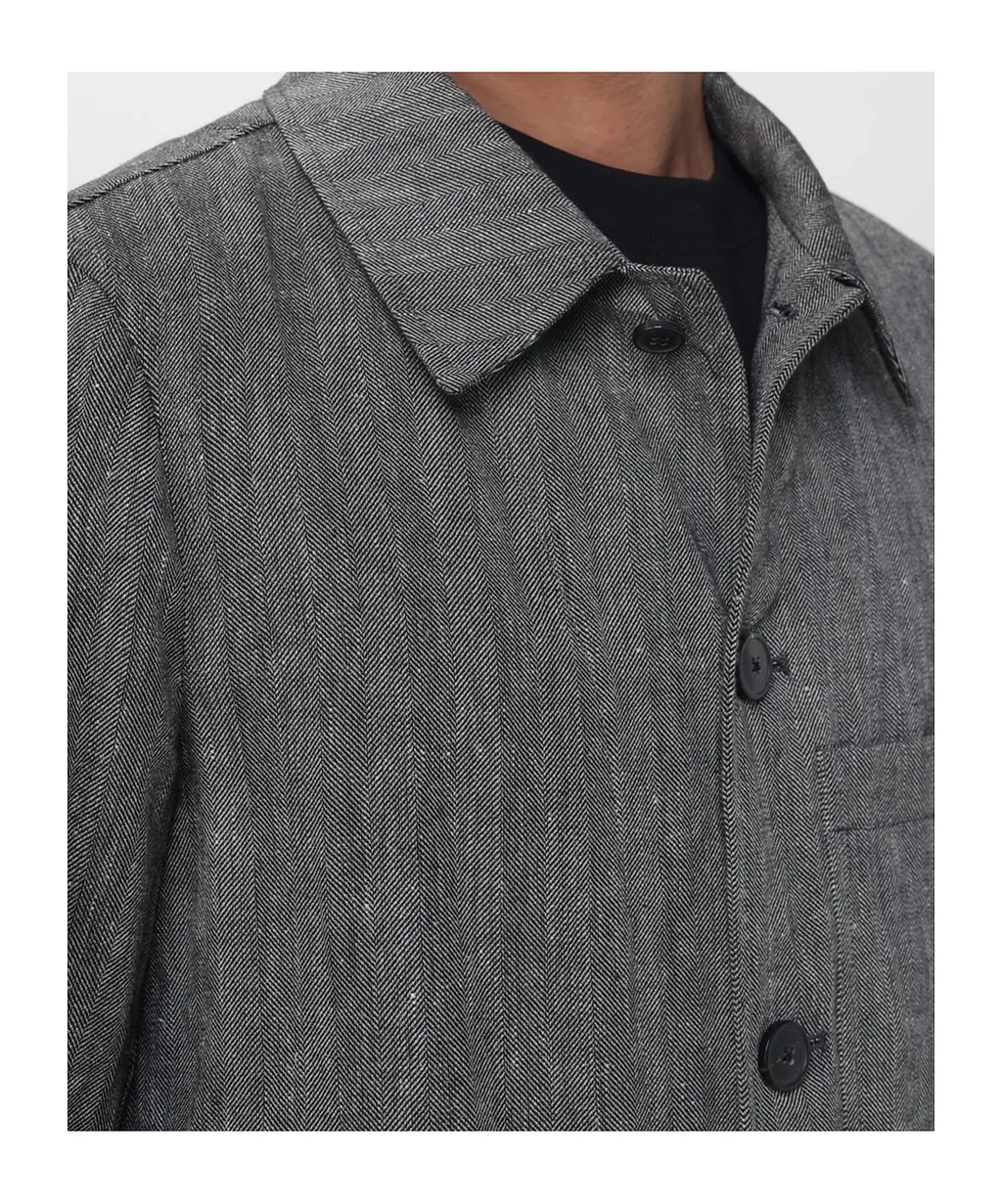 Single-Breasted Casual Jacket