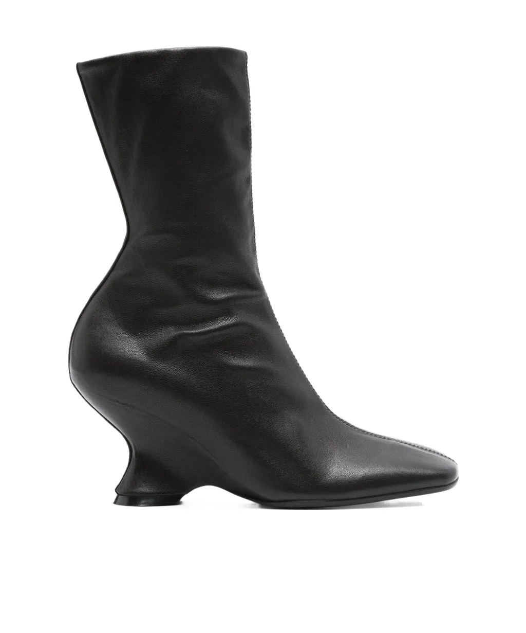 Square Toe Ankle Boots