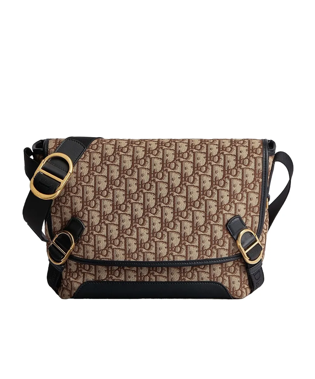 Small Dior Jett Messenger Bag With Flap