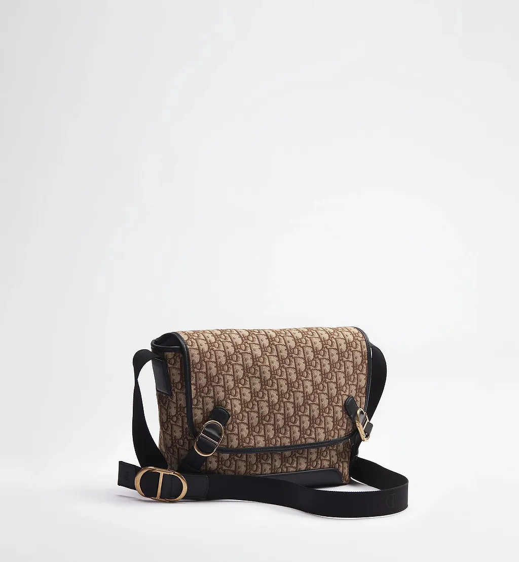 Small Dior Jett Messenger Bag With Flap