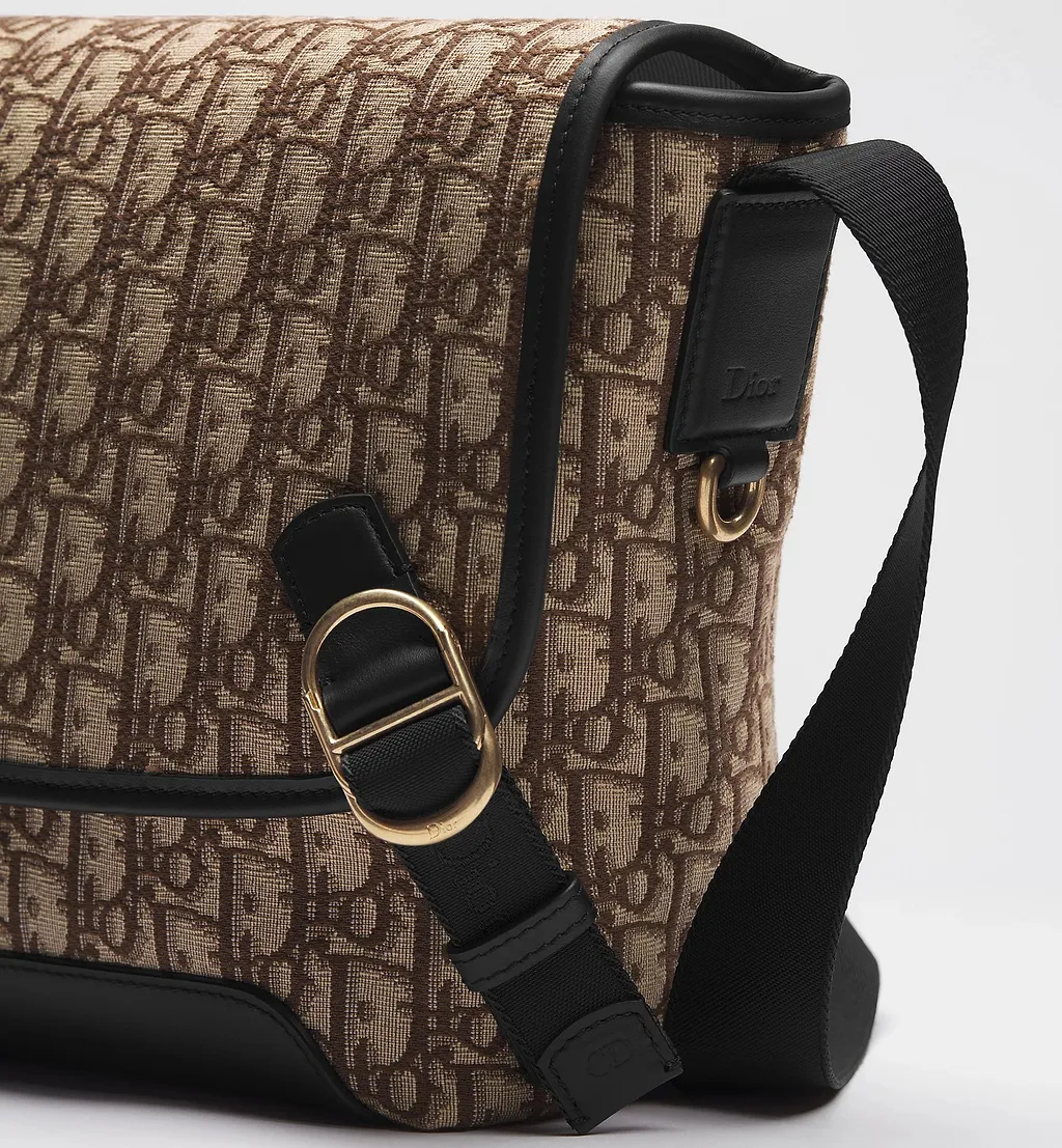Small Dior Jett Messenger Bag With Flap
