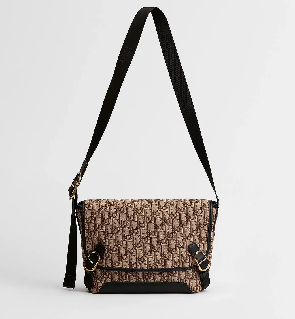 Small Dior Jett Messenger Bag With Flap