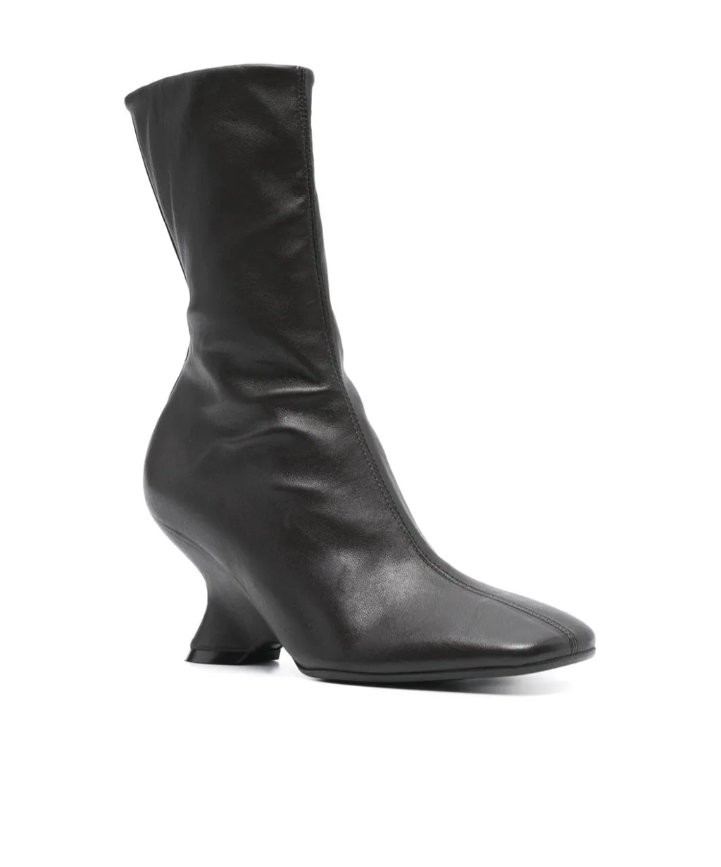 Square Toe Ankle Boots