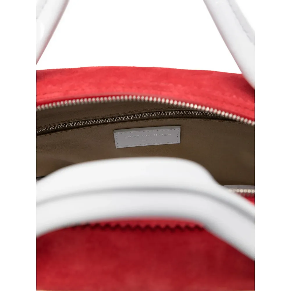 Striped Design Shoulder Bag